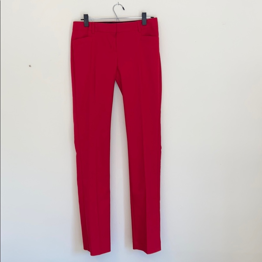 Express columnist red dress pants